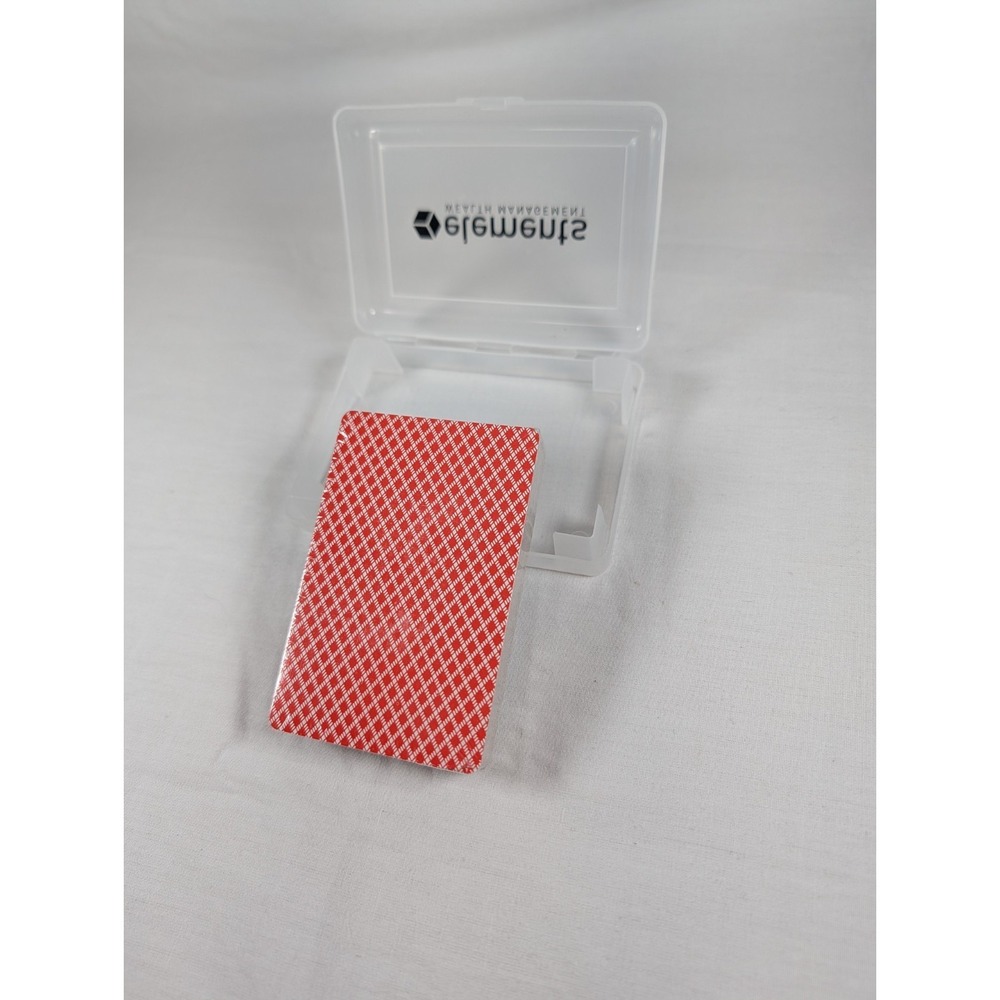 Elements Plastic Playing Card Storage Case With Sealed Playing Cards